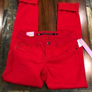 Tinseltown red skinny pants